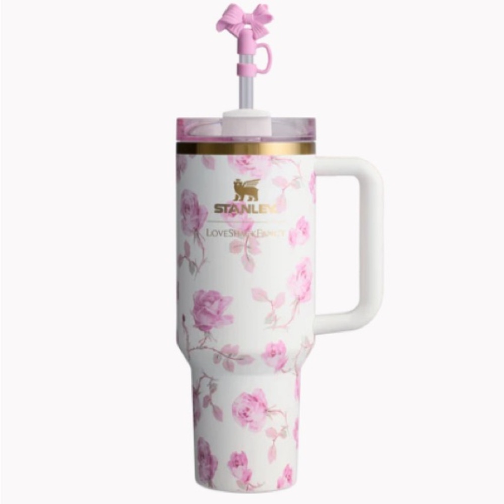 Stanley X LoveShackFancy Ribbon Rosa